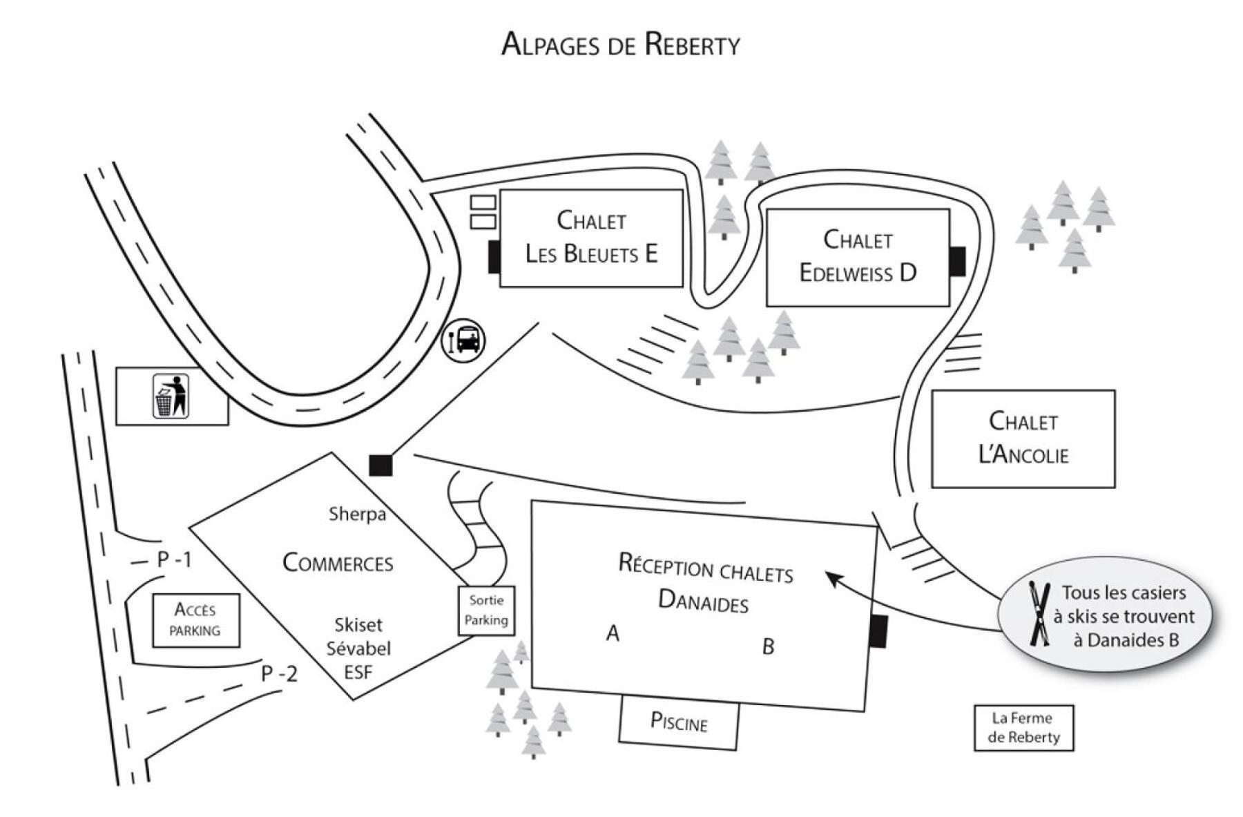 Residence Alpages De Reberty - Appartement Spacieux Et Lumineux - Proche Des Pistes - Balcon - Piscine - Parking Couvert Mae-7011 サン・マルタン・ド・ベルヴィル エクステリア 写真